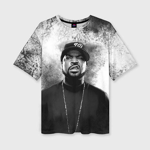Женская футболка оверсайз Ice Cube Айс Куб Z / 3D-принт – фото 1
