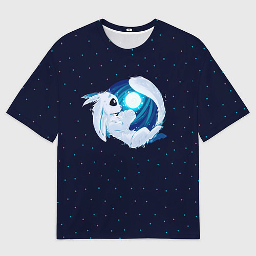 Женская футболка оверсайз Ori / 3D-принт – фото 1