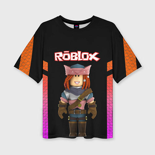 Женская футболка оверсайз ROBLOX РОБЛОКС Z / 3D-принт – фото 1