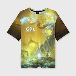 Женская футболка оверсайз Ori Ori and the Will of the Wisps