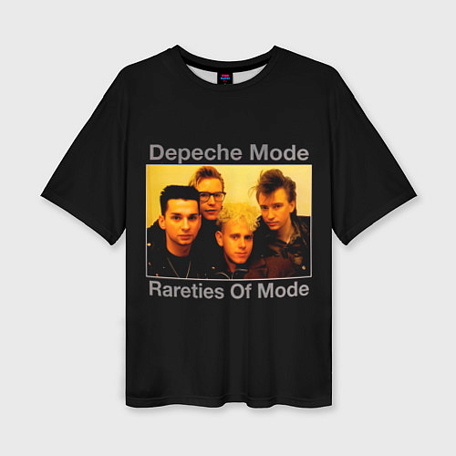 Женская футболка оверсайз Rareties of Mode - Depeche Mode / 3D-принт – фото 1