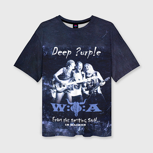 Женская футболка оверсайз From The Setting Sun In Wacken - Deep Purple / 3D-принт – фото 1
