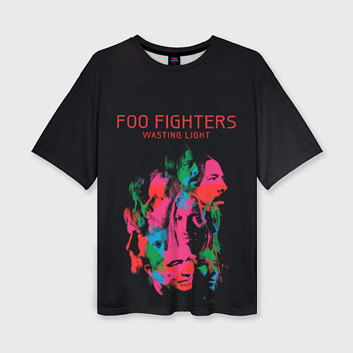 Женская футболка оверсайз Wasting Light - Foo Fighters / 3D-принт – фото 1