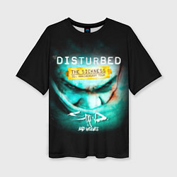 Женская футболка оверсайз The Sickness - Disturbed