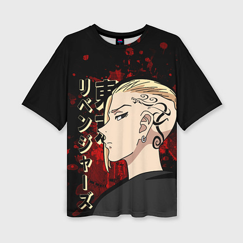 Женская футболка оверсайз Токийские мстители: Дракен / 3D-принт – фото 1