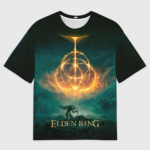 Женская футболка оверсайз Elden Ring Game Art / 3D-принт – фото 1