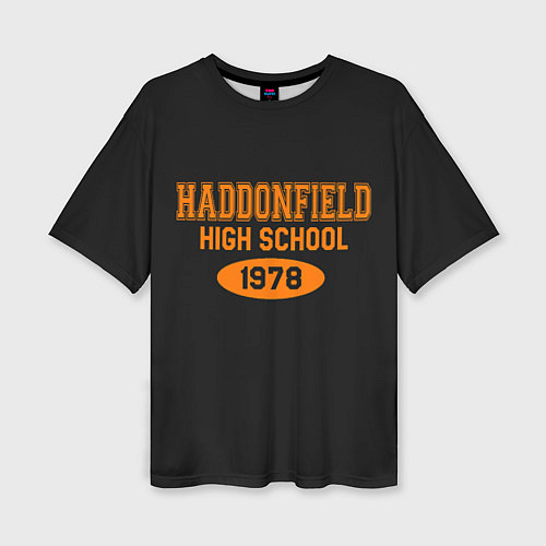 Женская футболка оверсайз Haddonfield High School 1978 / 3D-принт – фото 1