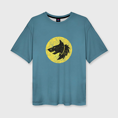 Женская футболка оверсайз Космические Волки цвет легиона 6 / 3D-принт – фото 1