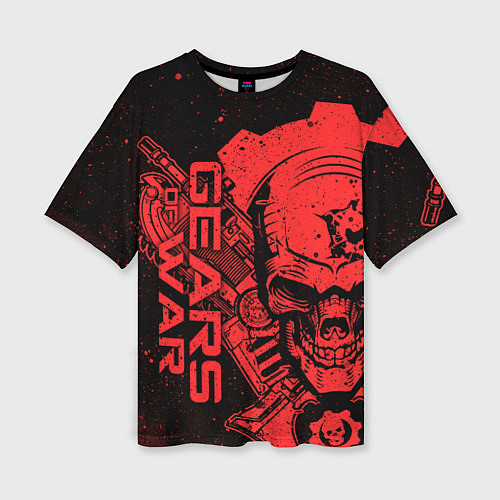 Женская футболка оверсайз Gears 5 - Gears of War / 3D-принт – фото 1