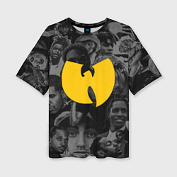 Женская футболка оверсайз WU-TANG CLAN ЛЕГЕНДЫ РЕПА