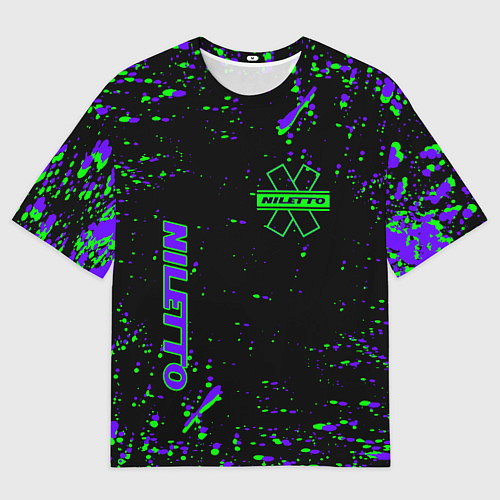 Женская футболка оверсайз NILETTO ЛЮБИМКА / 3D-принт – фото 1