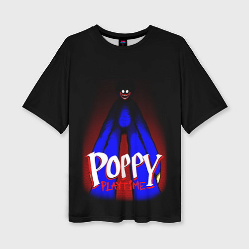 Женская футболка оверсайз Высокий Хагги Вагги / 3D-принт – фото 1