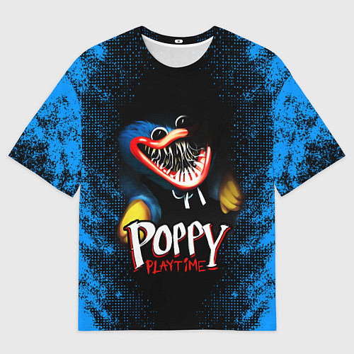 Женская футболка оверсайз Poppy Playtime / 3D-принт – фото 1