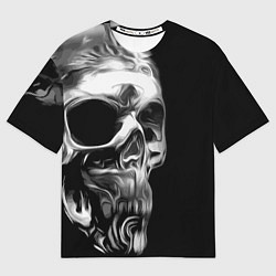 Футболка оверсайз женская Vanguard skull 2022, цвет: 3D-принт
