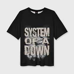 Футболка оверсайз женская System of a Down, цвет: 3D-принт