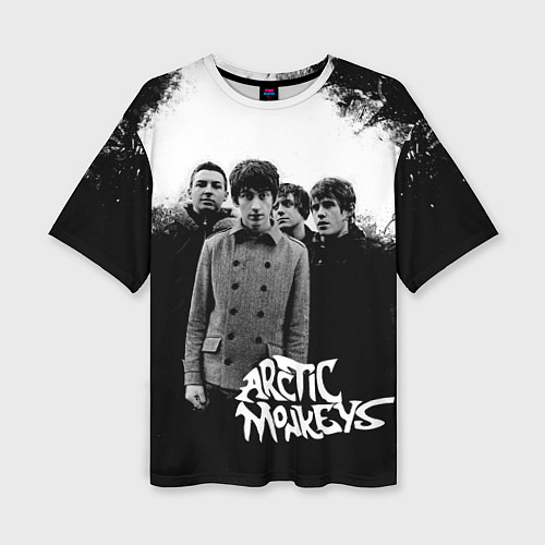 Женская футболка оверсайз Группа Arctic monkeys / 3D-принт – фото 1