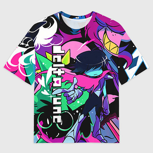 Женская футболка оверсайз Deltarune Дельта Руна / 3D-принт – фото 1