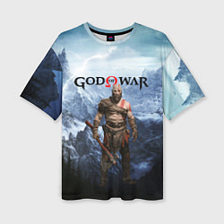 Женская футболка оверсайз Великий God of War Z