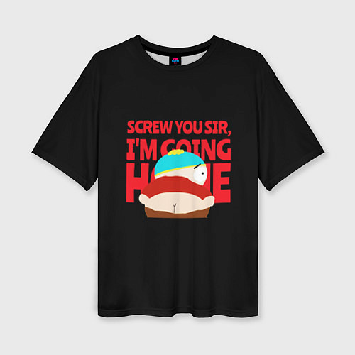 Женская футболка оверсайз Южный парк Эрик Картман South Park / 3D-принт – фото 1