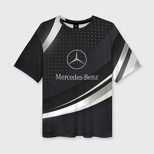 Женская футболка оверсайз Mercedes-Benz Sport / 3D-принт – фото 1