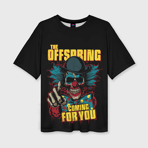 Женская футболка оверсайз The Offspring рок / 3D-принт – фото 1