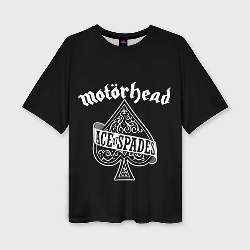 Женская футболка оверсайз Motorhead Моторхед / 3D-принт – фото 1