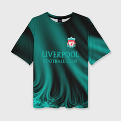 Женская футболка оверсайз Liverpool спорт