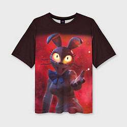 Футболка оверсайз женская Five Nights at Freddys Ванесса, цвет: 3D-принт