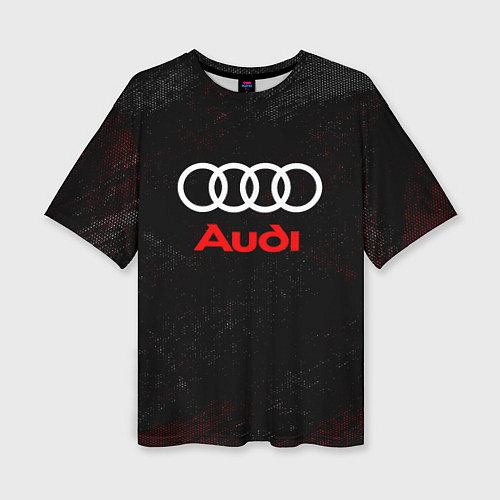 Женская футболка оверсайз Audi спорт / 3D-принт – фото 1