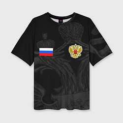 Женская футболка оверсайз ФОРМА РОССИИ RUSSIA UNIFORM