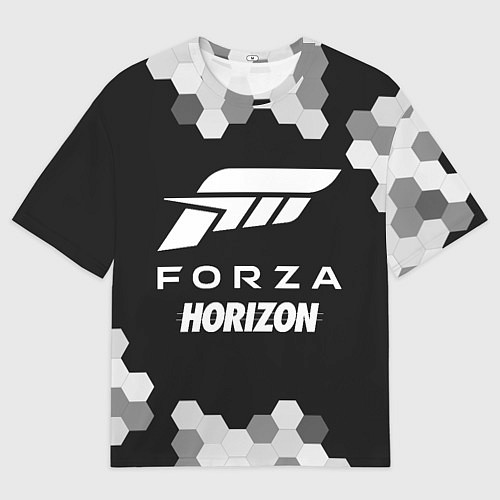 Женская футболка оверсайз FORZA HORIZON Графика / 3D-принт – фото 1