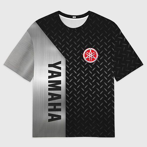 Женская футболка оверсайз YAMAHA СТАЛЬ / 3D-принт – фото 1