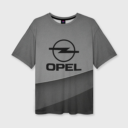 Женская футболка оверсайз Opel astra / 3D-принт – фото 1
