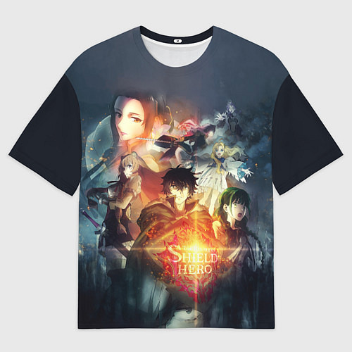 Женская футболка оверсайз Anime The Rising of the Shield Hero / 3D-принт – фото 1