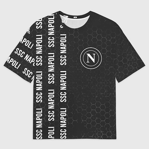 Женская футболка оверсайз SSC NAPOLI Графика / 3D-принт – фото 1