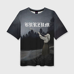 Женская футболка оверсайз Burzum - Filosofem