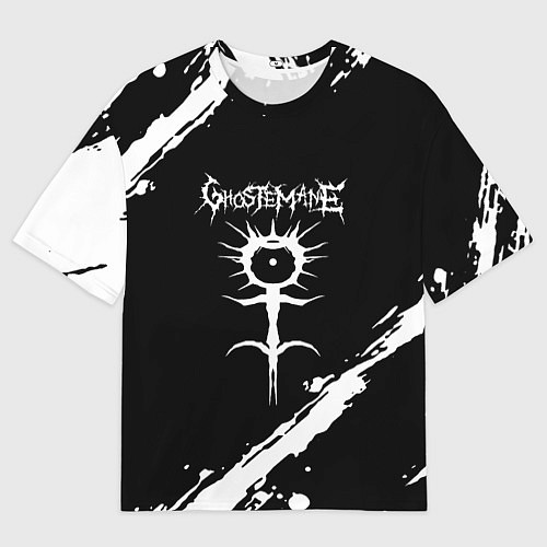 Женская футболка оверсайз Ghostemane trash / 3D-принт – фото 1