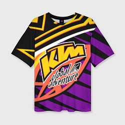 Женская футболка оверсайз KTM VINTAGE 90S