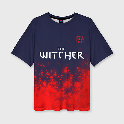 Женская футболка оверсайз THE WITCHER - Арт / 3D-принт – фото 1