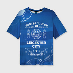 Женская футболка оверсайз Leicester City FC 1