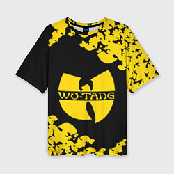 Женская футболка оверсайз Wu bats