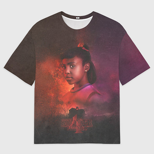 Женская футболка оверсайз Erica Sinclair / 3D-принт – фото 1