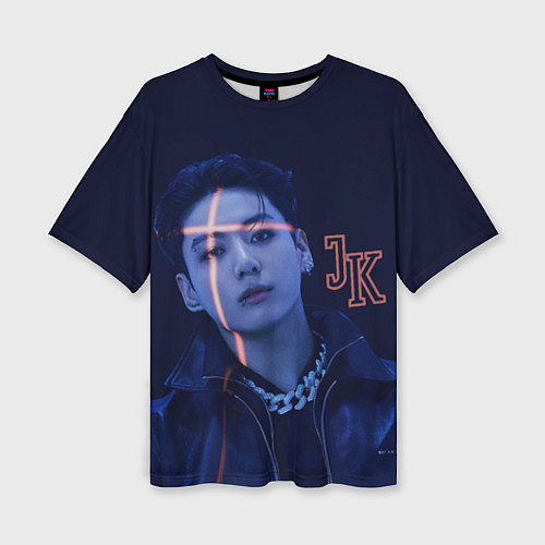 Женская футболка оверсайз JUNGKOOK PROOF BTS / 3D-принт – фото 1