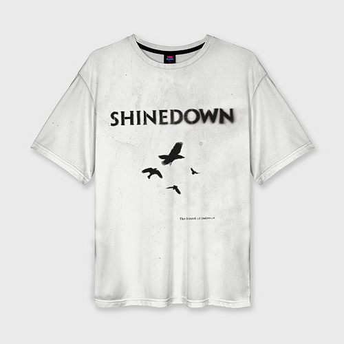 Женская футболка оверсайз The Sound of Madness - Shinedown / 3D-принт – фото 1
