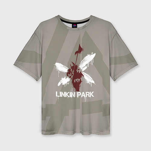 Женская футболка оверсайз Linkin Park - Hybrid Theory 2022 / 3D-принт – фото 1