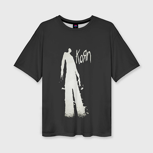 Женская футболка оверсайз Группа KoЯn Korn / 3D-принт – фото 1