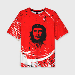 Женская футболка оверсайз CHE GUEVARA - КРАСКА