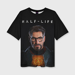 Футболка оверсайз женская Half life - Gordon Freeman, цвет: 3D-принт