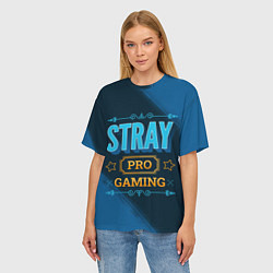 Футболка оверсайз женская Игра Stray: pro gaming, цвет: 3D-принт — фото 2