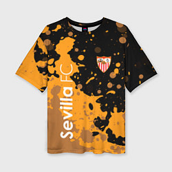 Женская футболка оверсайз Sevilla Краска